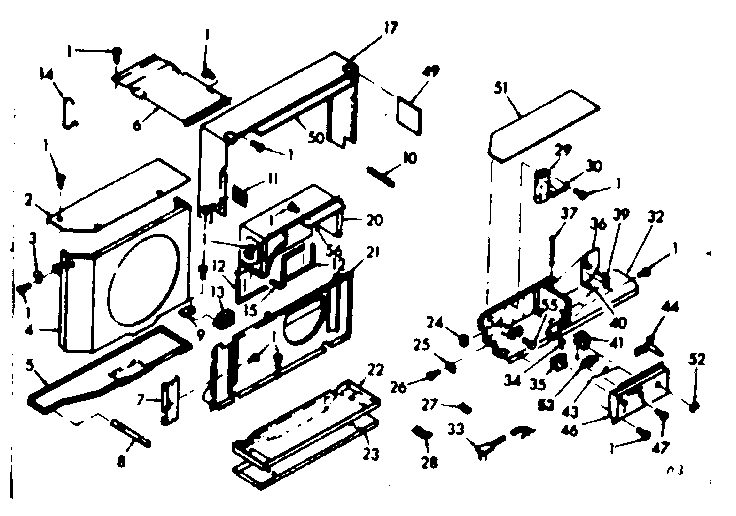 Air flow parts