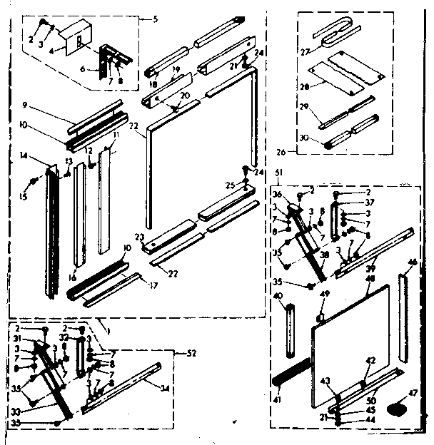 Accessory kit parts