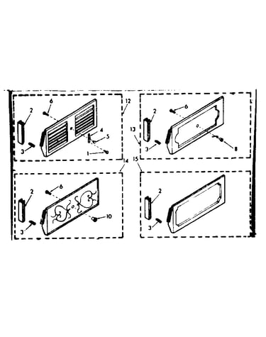 Accessory decorator panel kits