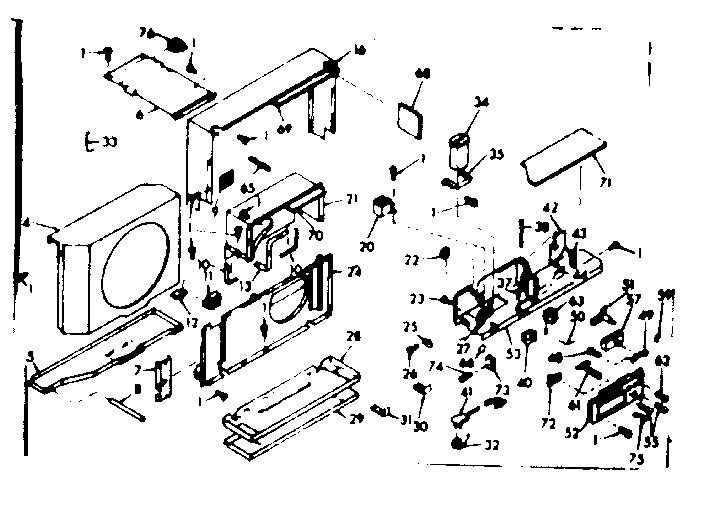 Air flow parts