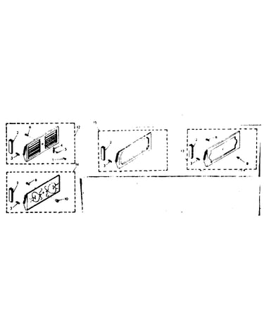 Accessory decorator panel kits