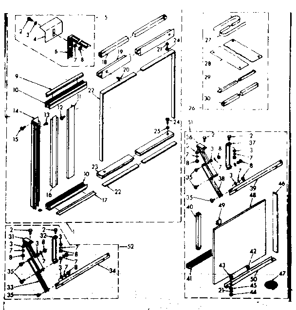 Accessory kit parts