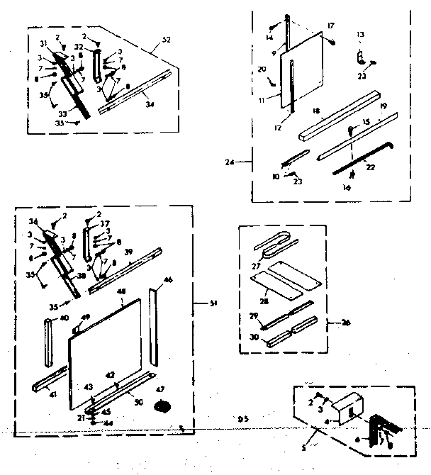 Accessory kit parts