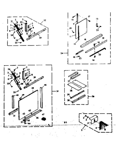 Accessory kit parts