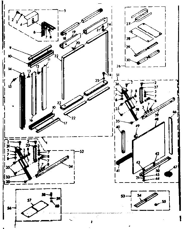 Accessory kit parts