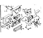 Kenmore 10668291 air flow parts diagram