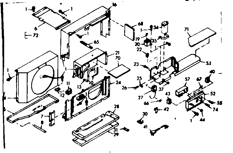 Air flow parts