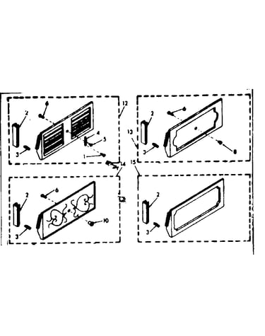 Accessory decorator pnl kit parts