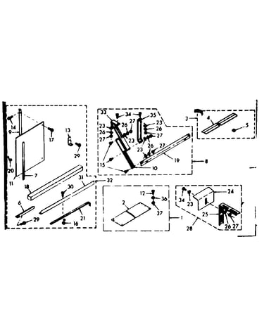 Accessory kit parts