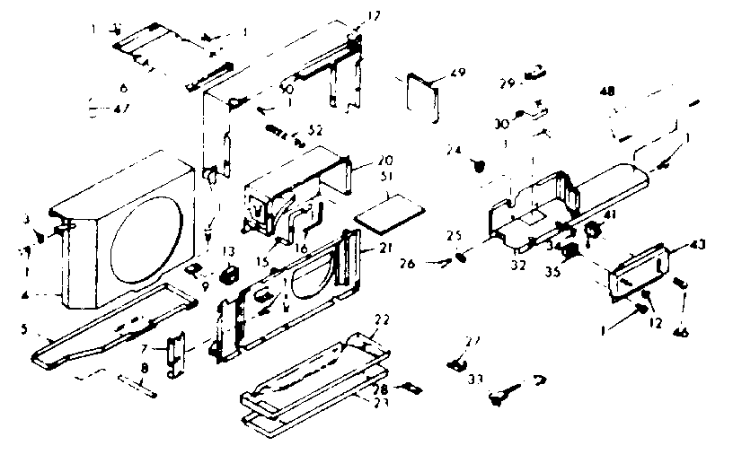 Air flow parts