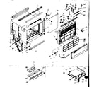 Kenmore 10668610 cabinet parts diagram