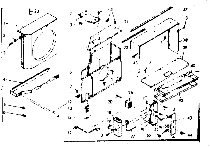 Air flow parts