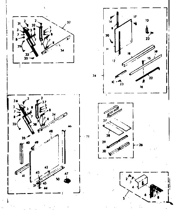 Accessory kit parts