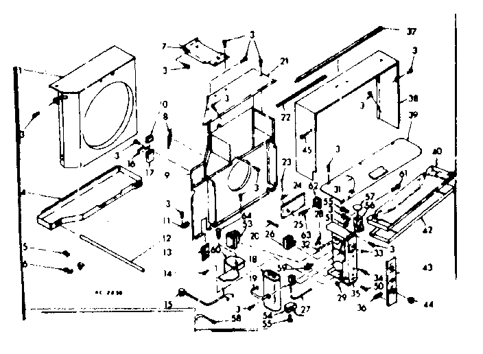Air flow parts