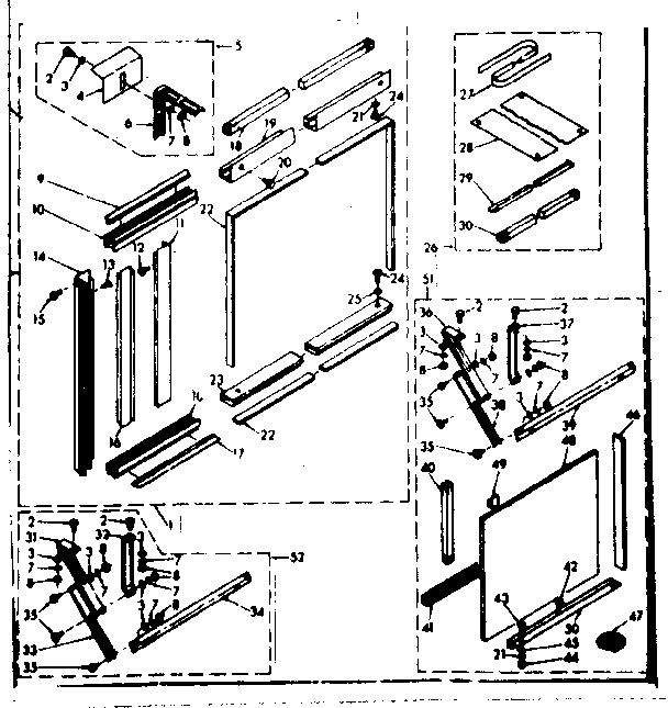 Accessory kit parts