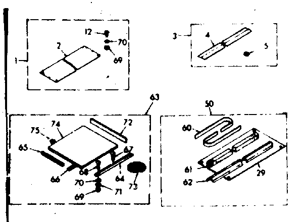 Accessory kit parts