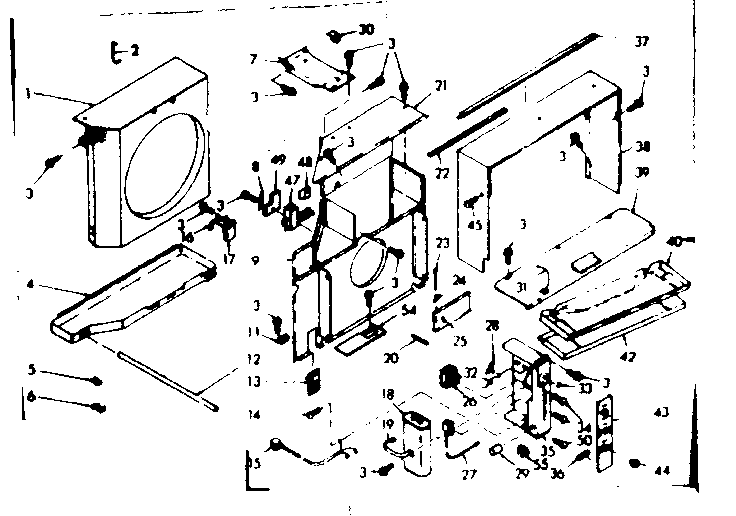 Air flow parts