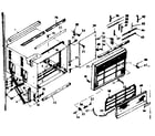 Kenmore 10668830 cabinet parts diagram