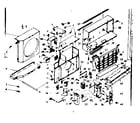 Kenmore 10668830 air flow parts diagram