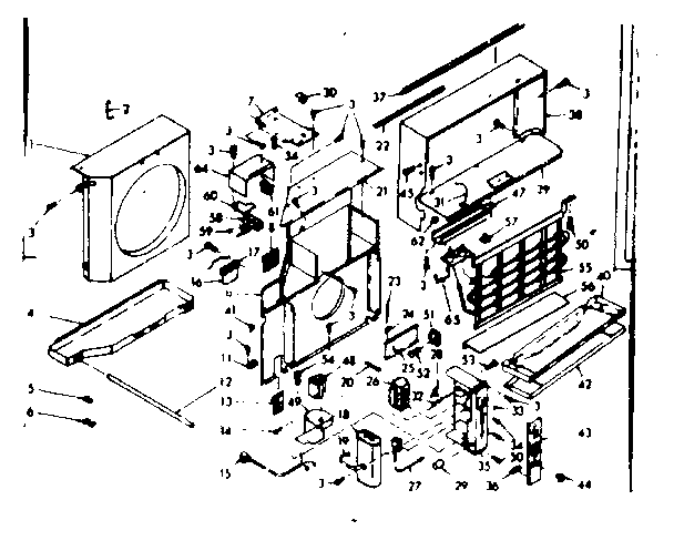 Air flow parts