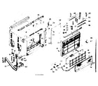 Kenmore 10668960 cabinet parts diagram