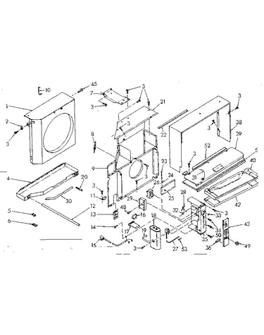 Air flow parts