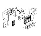 Kenmore 10669150 cabinet parts diagram