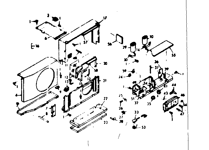 Air flow parts