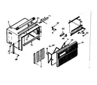 Kenmore 10669270 cabinet parts diagram