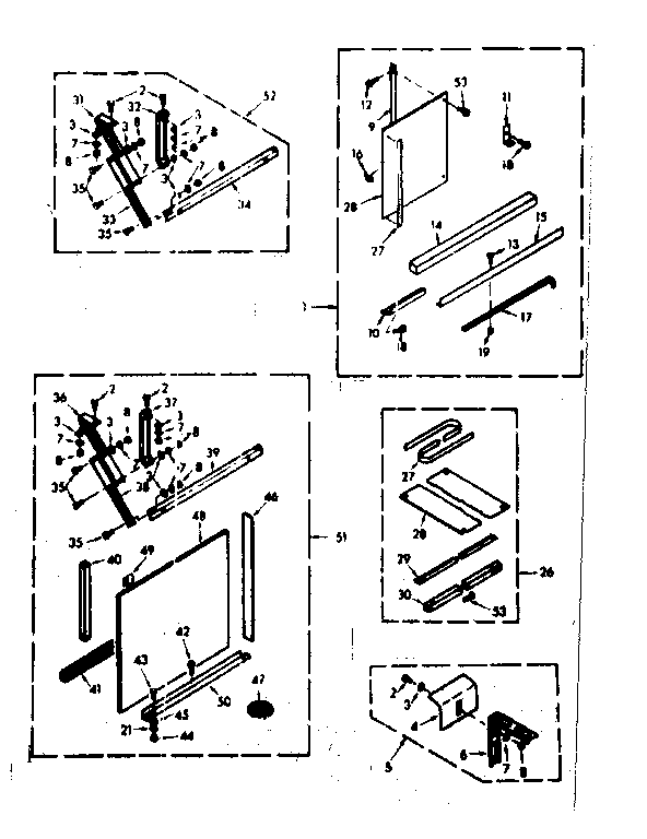 Accessory kit parts