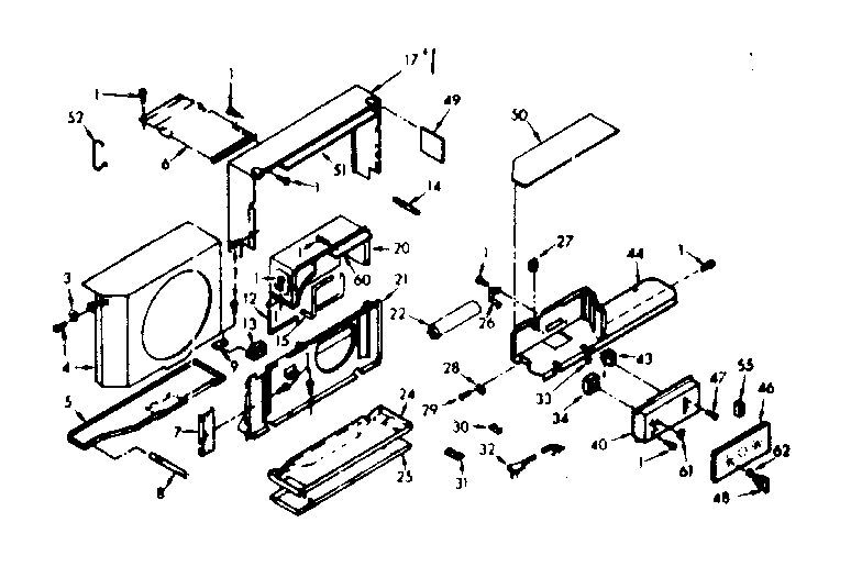 Air flow parts