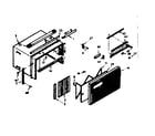 Kenmore 10669600 cabinet parts diagram