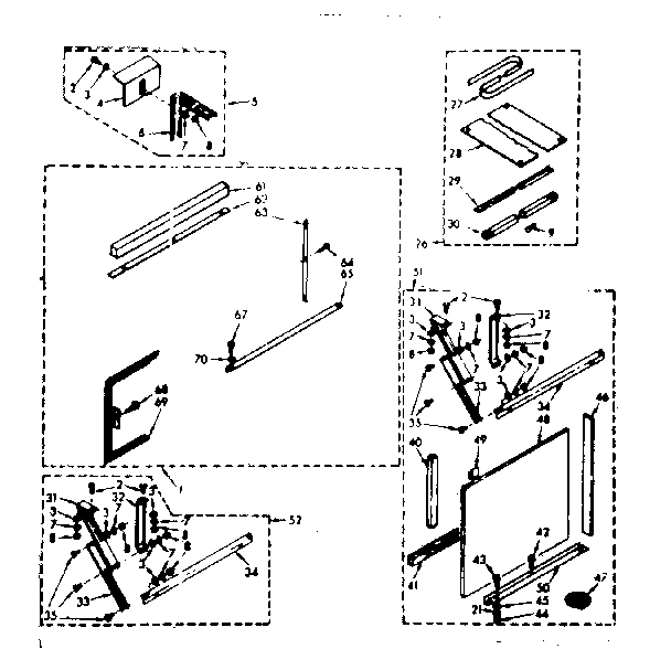 Accessory kit parts