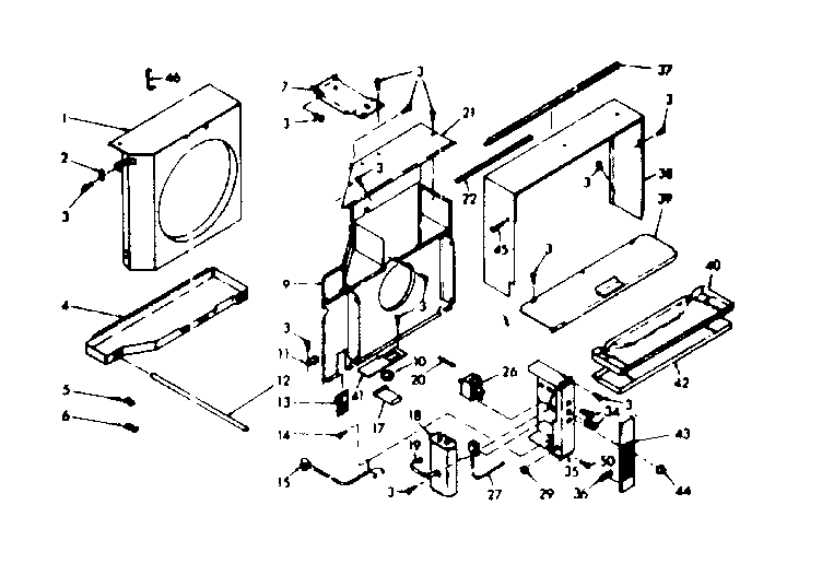 Air flow parts