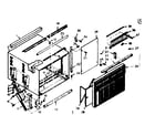 Kenmore 10669640 cabinet parts diagram