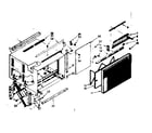 Kenmore 10669680 cabinet parts diagram