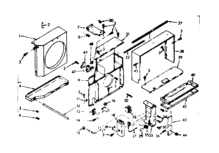 Air flow parts