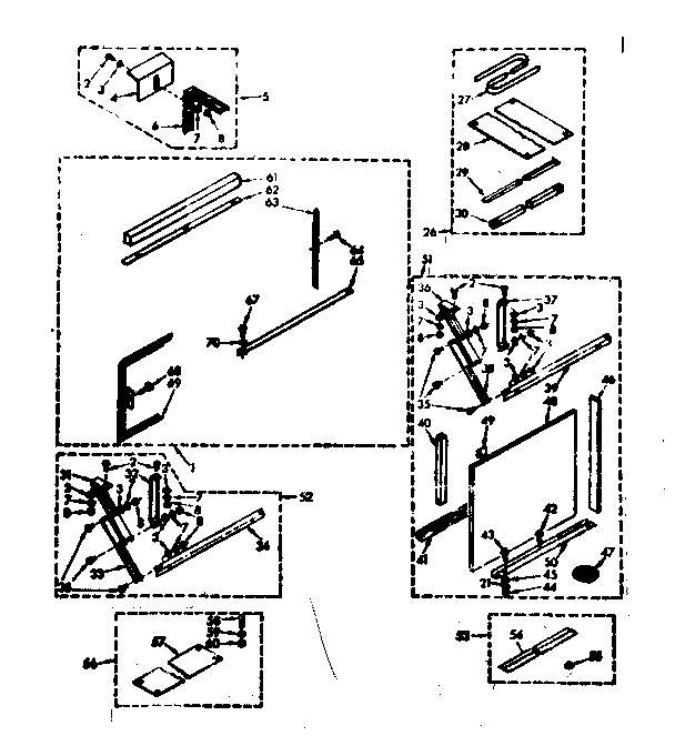 Accessory kit parts