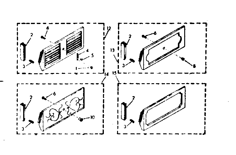Accessory decorator panel kit