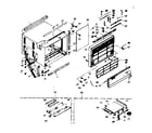 Kenmore 10669720 cabinet parts diagram