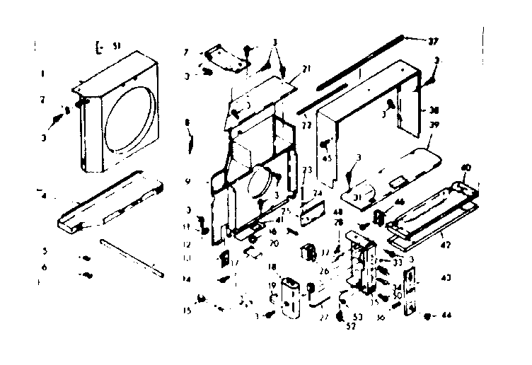 Air flow parts