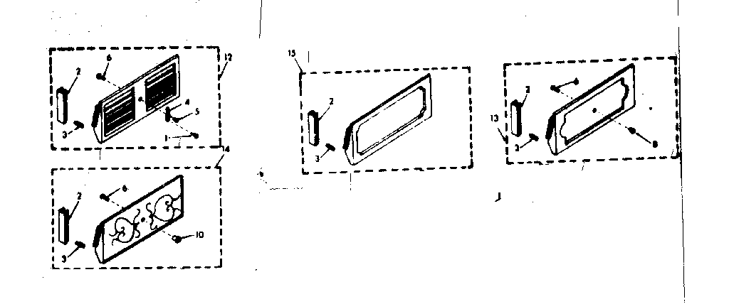 Accessory decorator panel kits