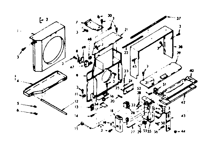 Air flow parts