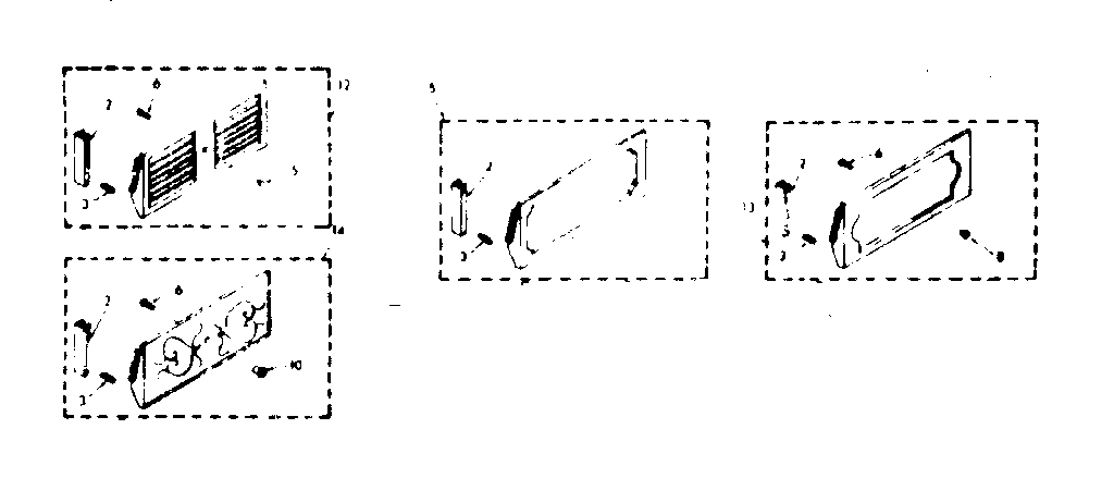 Decorator front kits