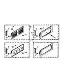 Accessory decorator panel parts