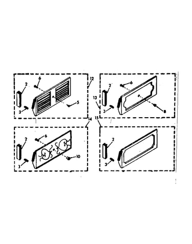 Accessory decorator panel parts