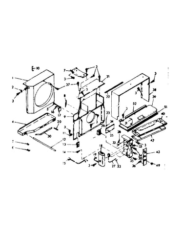 Air flow parts