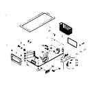 Kenmore 198618131 cabinet parts diagram