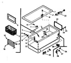 Kenmore 198618440 cabinet parts diagram