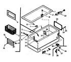 Kenmore 198618450 cabinet parts diagram